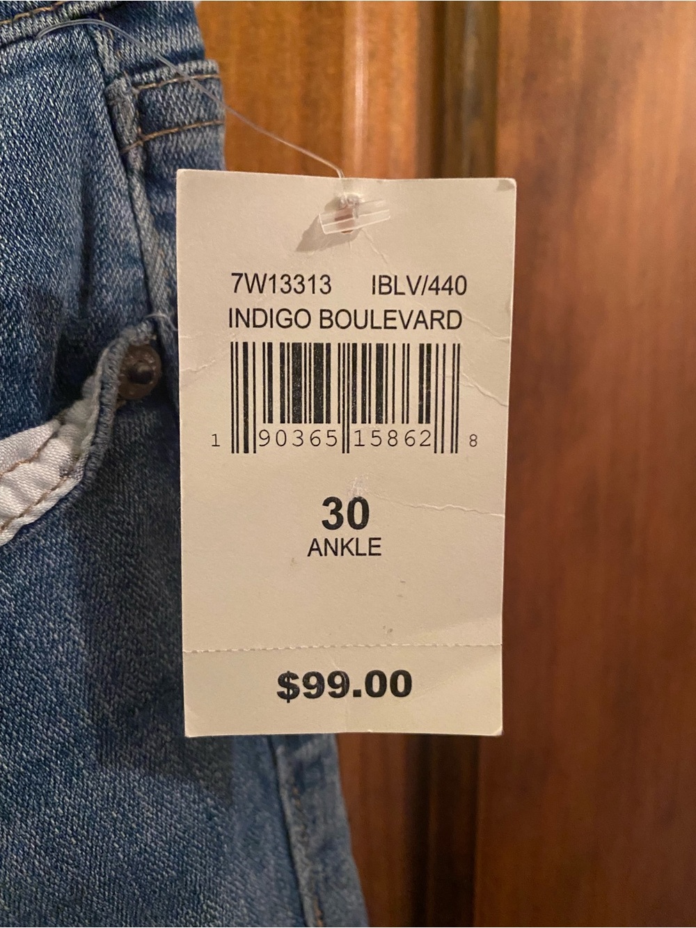 Lucky Brand Indigo Boulevard Ankle Jeans - Indigo Blue
